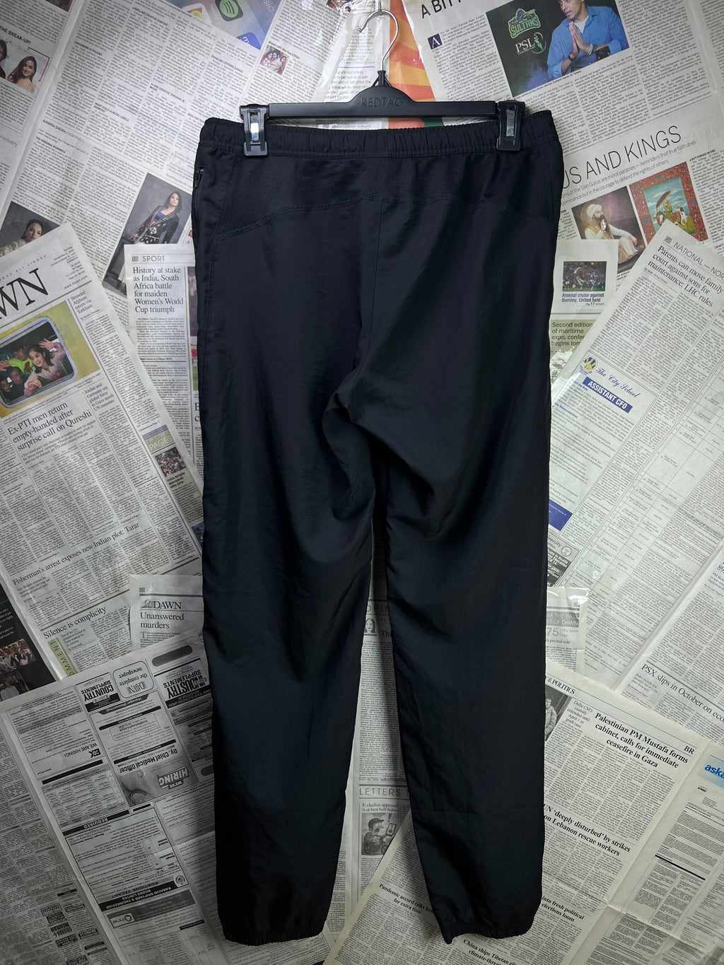 Decathlon® Waist: 32" | Black | Trouser | Poly | 2322 - Genuine Maal