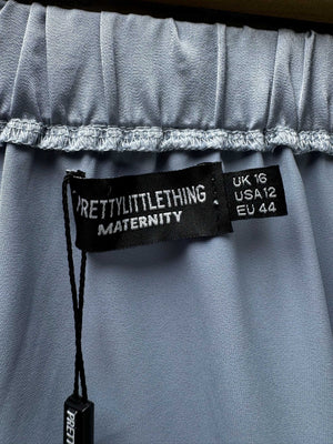 Pretty Little Thing® Waist: 34" to 36" | Slate Blue | Midi Skirt | B7 - 3029 - Genuine Maal