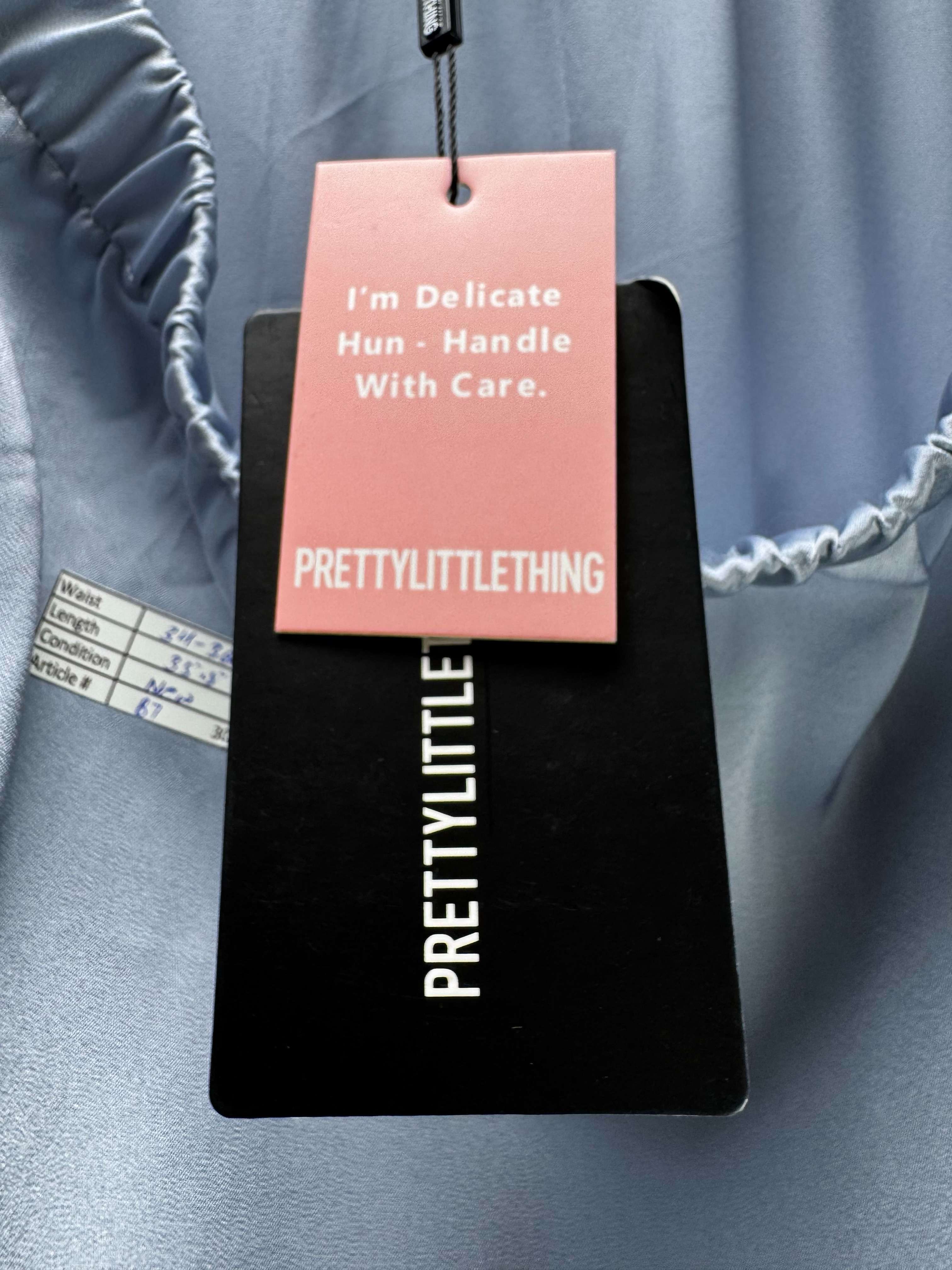 Pretty Little Thing® Waist: 34" to 36" | Slate Blue | Midi Skirt | B7 - 3029 - Genuine Maal