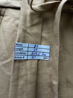 Primark® Waist: 24" | Tan | Cargo Trousers | B7 - 3054 - Genuine Maal
