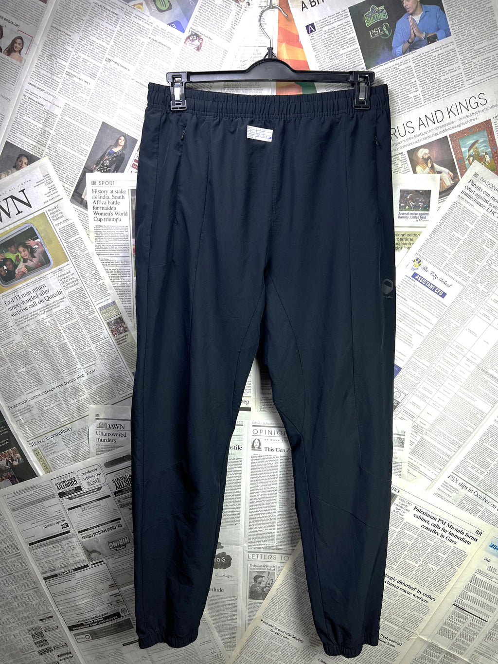 Skillano® Waist: 30" to 32" | Black | Trouser | Poly - Spandex | 2326 - Genuine Maal