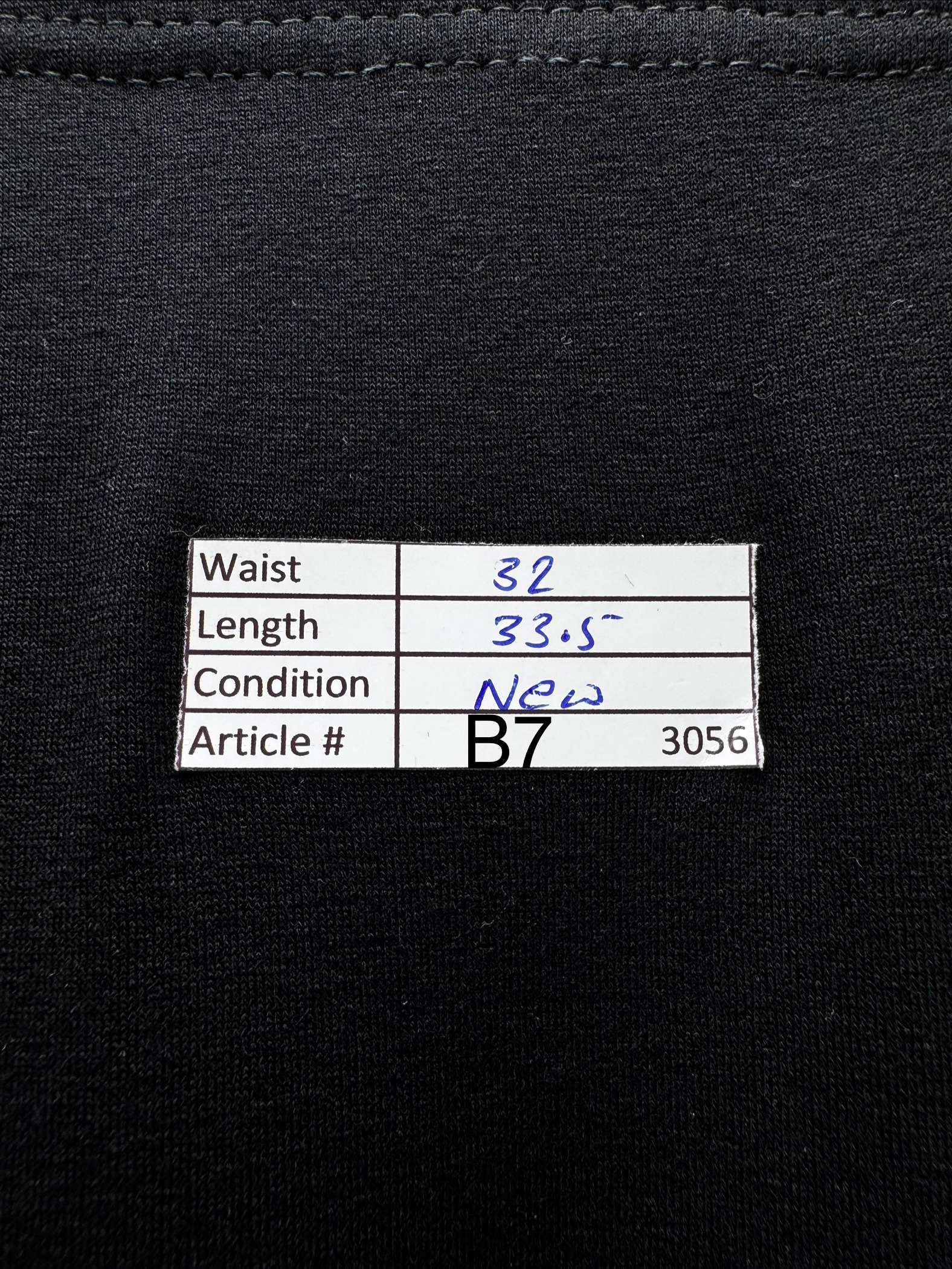 Papaya® Waist: 32" | Black | Leggings Pants | B7 - 3056 - Genuine Maal