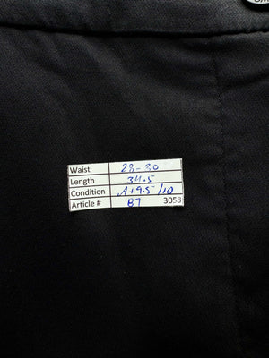 Lefties® Waist: 28" to 30" | Black | Dress Pants | B7 - 3058 - Genuine Maal