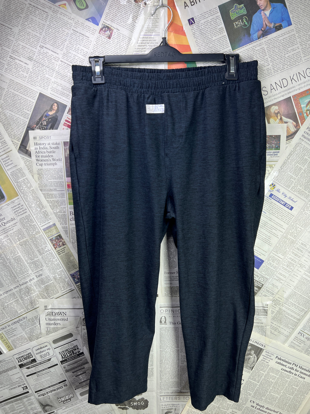 Kirkland® Waist: 32" to 34" | Black | 3 Quarter Trouser | Poly - Elastane | 2316 - Genuine Maal