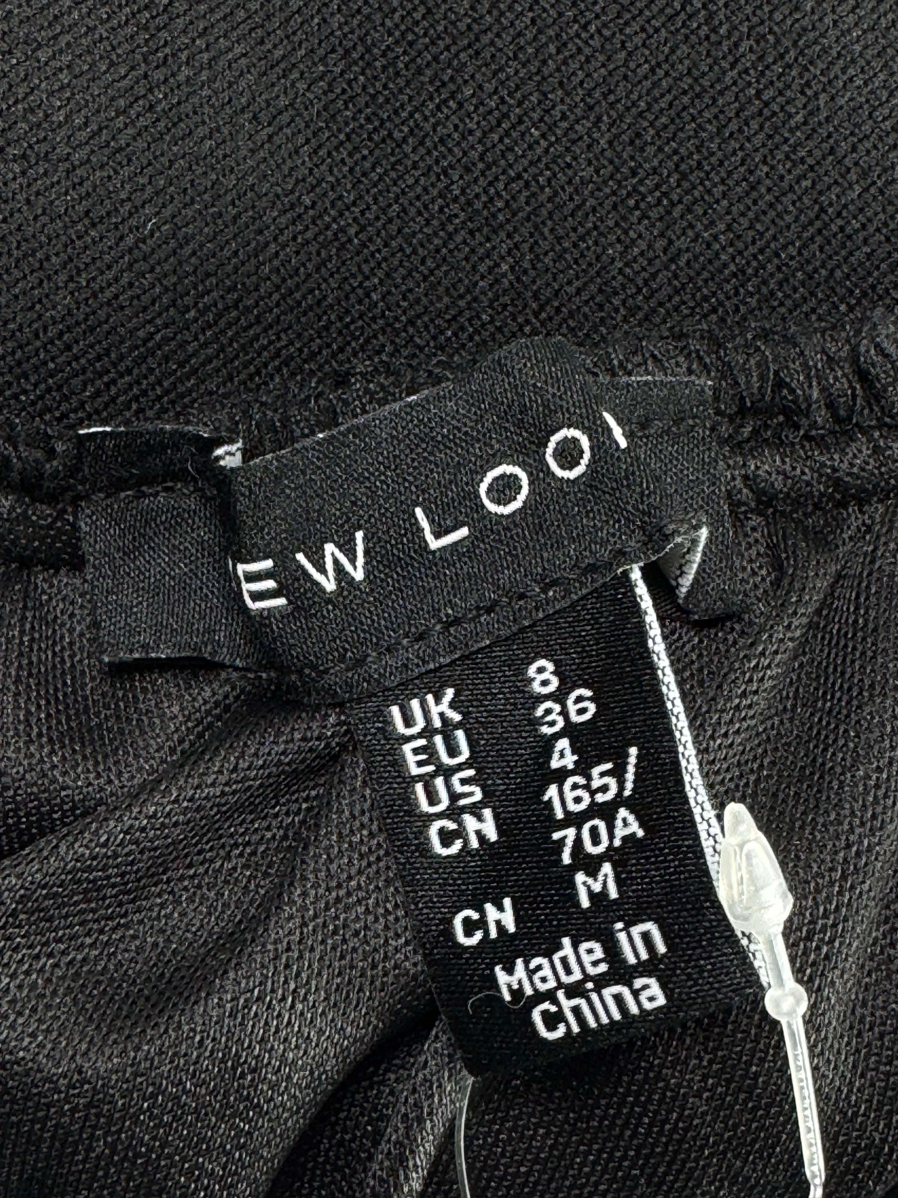 New Look® Waist: 24" | Pleated Tulle Black | Midi Skirt | B7 - 3059 - Genuine Maal