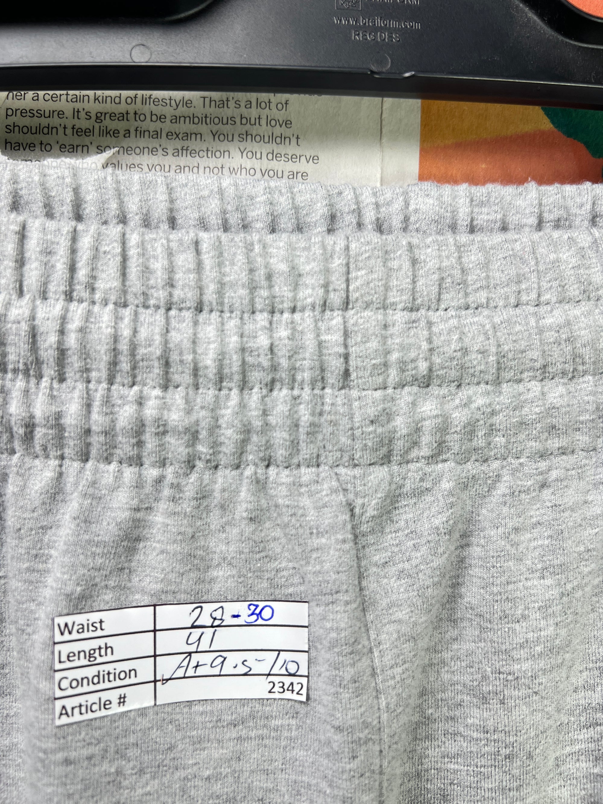 Adid*s® Waist: 28" to 30" | Grey | Trouser | Cotton - Poly - Spandex | 2342 - Genuine Maal