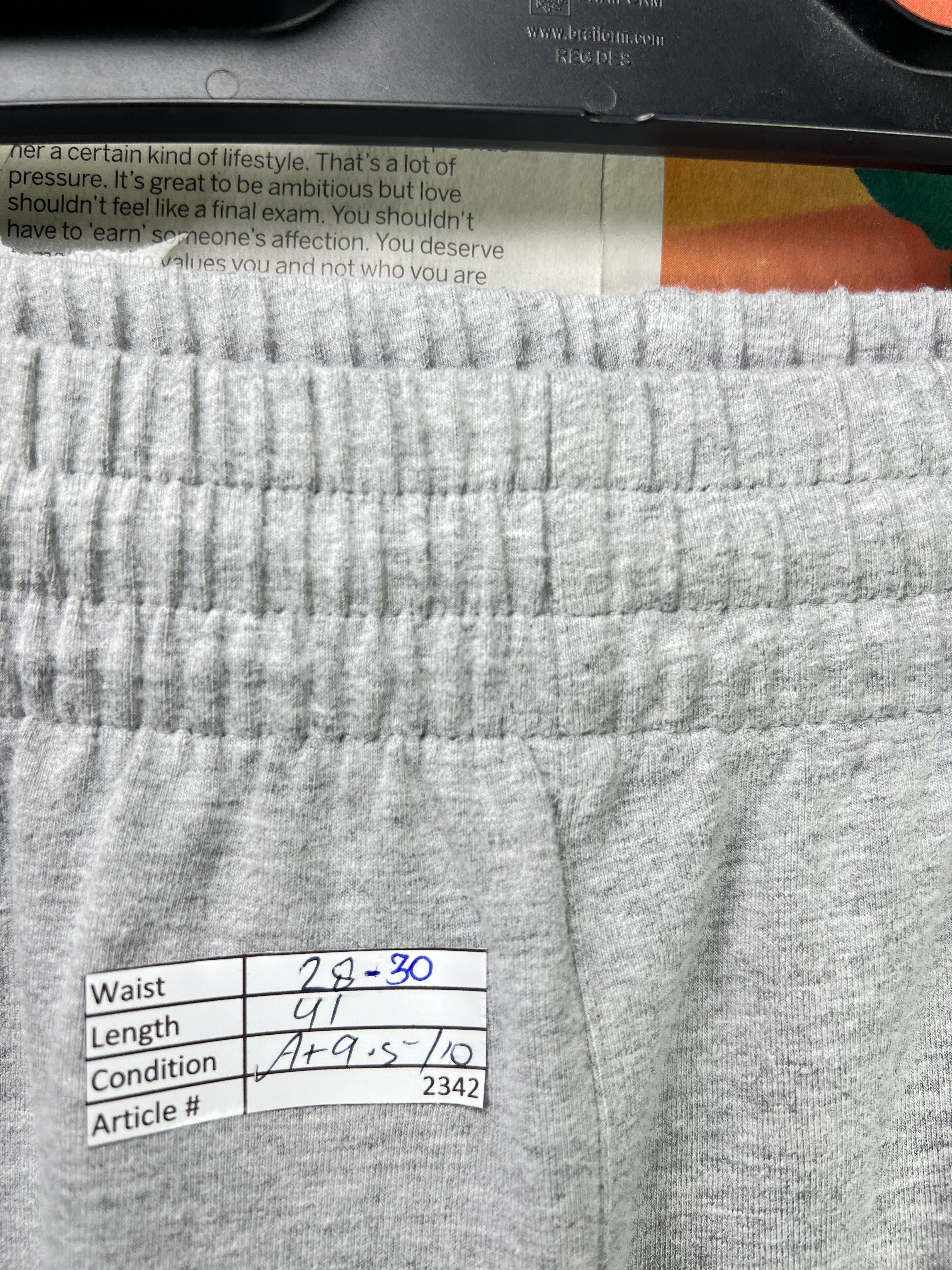 Adid*s® Waist: 28" to 30" | Grey | Trouser | Cotton - Poly - Spandex | 2342 - Genuine Maal