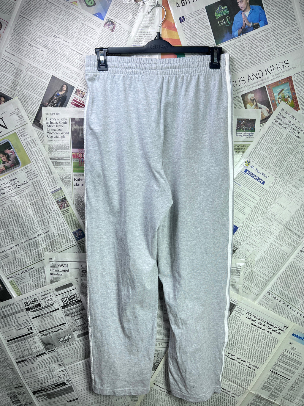 Adid*s® Waist: 28" to 30" | Grey | Trouser | Cotton - Poly - Spandex | 2342 - Genuine Maal