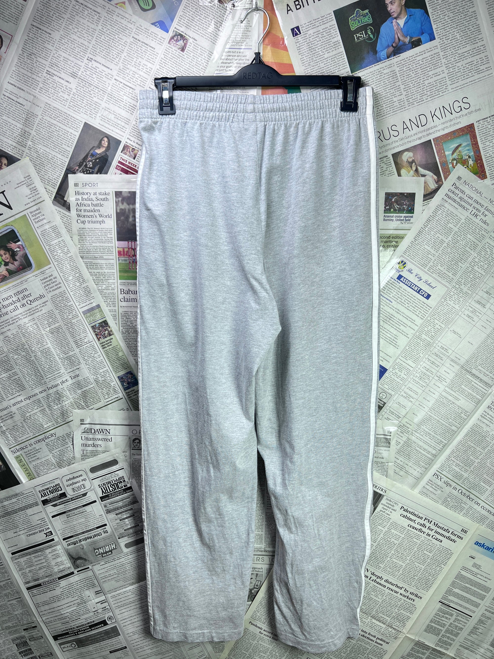 Adid*s® Waist: 28" to 30" | Grey | Trouser | Cotton - Poly - Spandex | 2342 - Genuine Maal