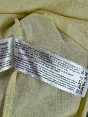 Primark® XS | Light Yellow | Chest: 18.5" | T-Shirt | Cotton | 3899 - Genuine Maal