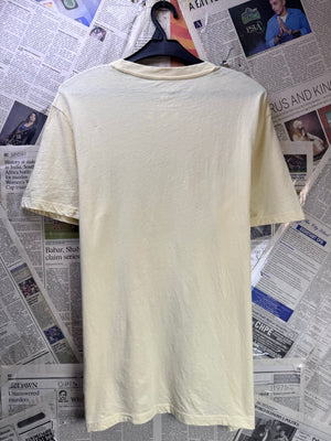 Primark® XS | Light Yellow | Chest: 18.5" | T-Shirt | Cotton | 3899 - Genuine Maal