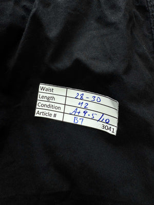 Papaya® Waist: 28" to 30" | Black | Trousers | B7 - 3041 - Genuine Maal