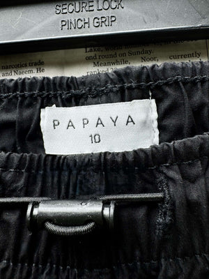 Papaya® Waist: 28" to 30" | Black | Trousers | B7 - 3041 - Genuine Maal