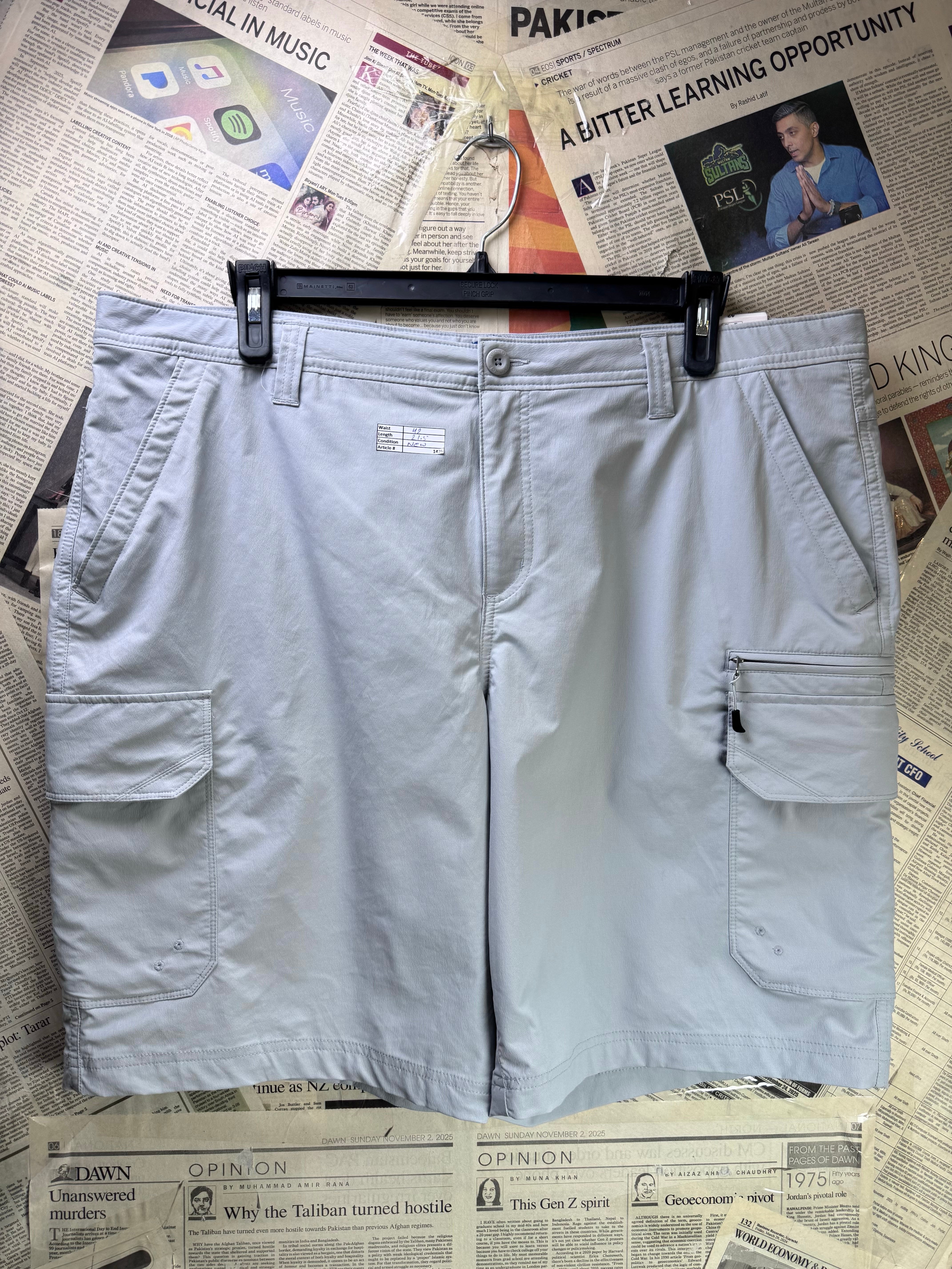 George® Waist: 42" | Performance Shorts | Nylon - Poly - Spandex | 1476 - Genuine Maal