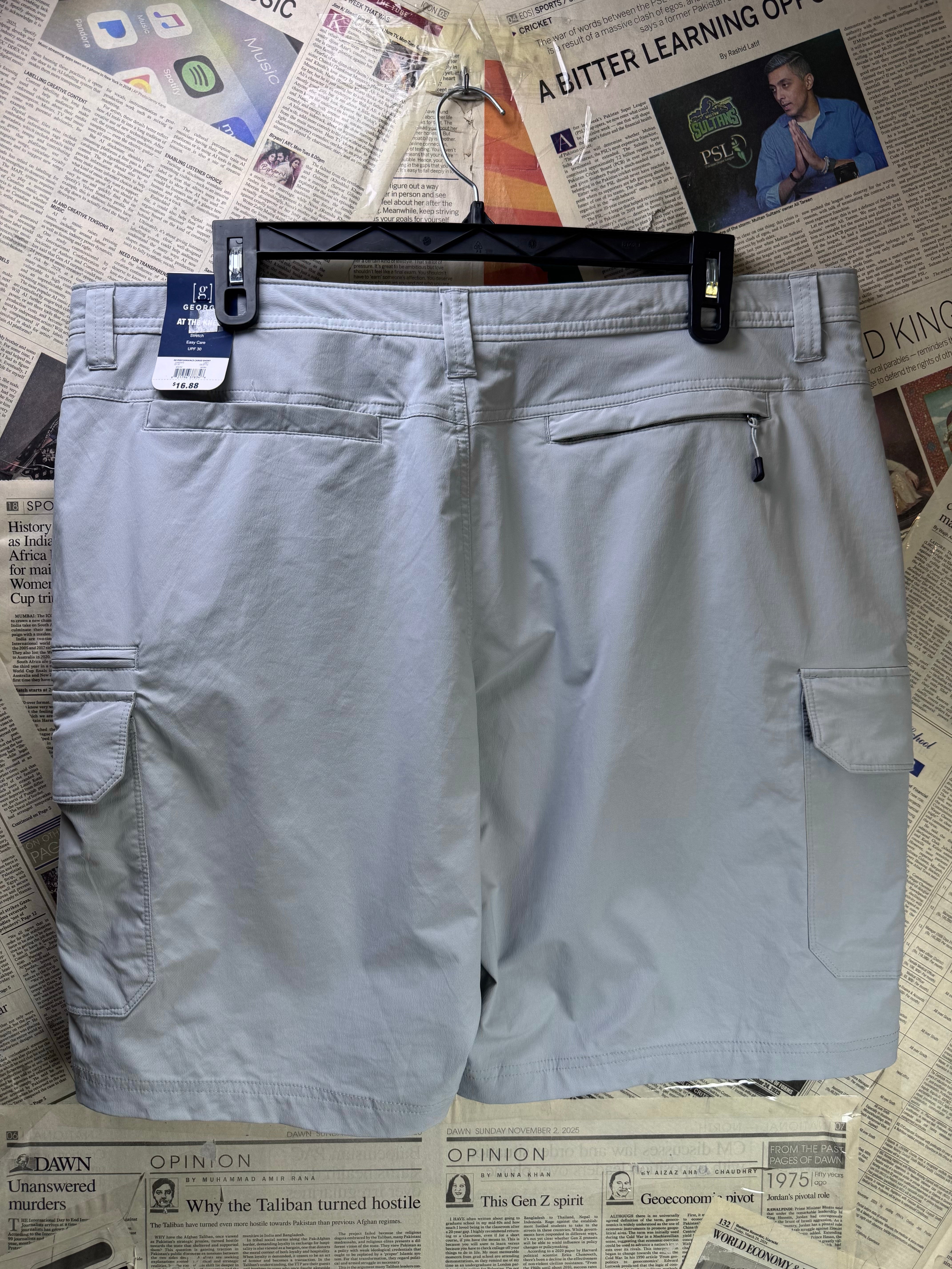 George® Waist: 42" | Performance Shorts | Nylon - Poly - Spandex | 1476 - Genuine Maal