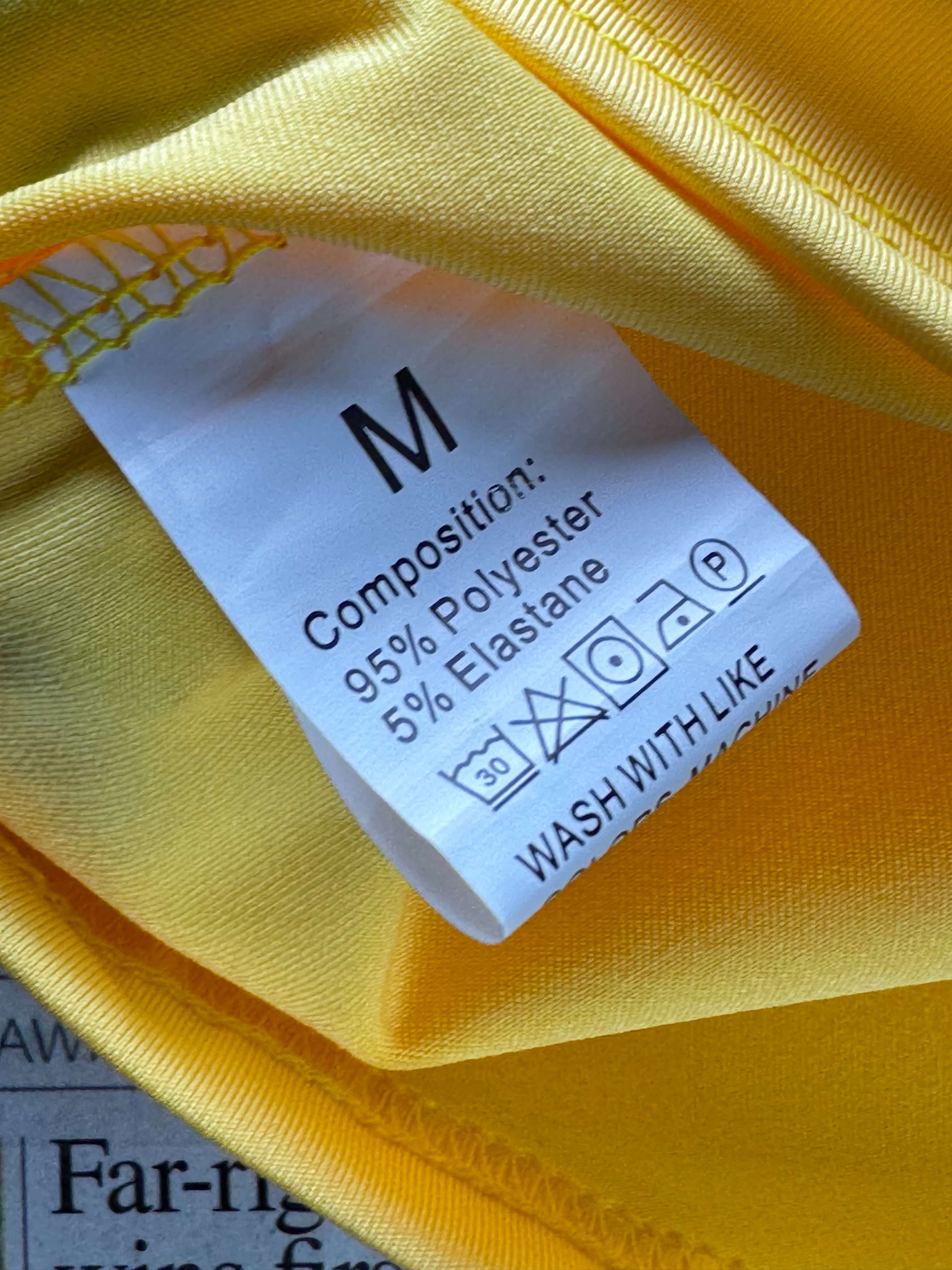 ® XS | Bust: 13.5" | Canary Yellow | Crop Top | B7 - 5320 - Genuine Maal