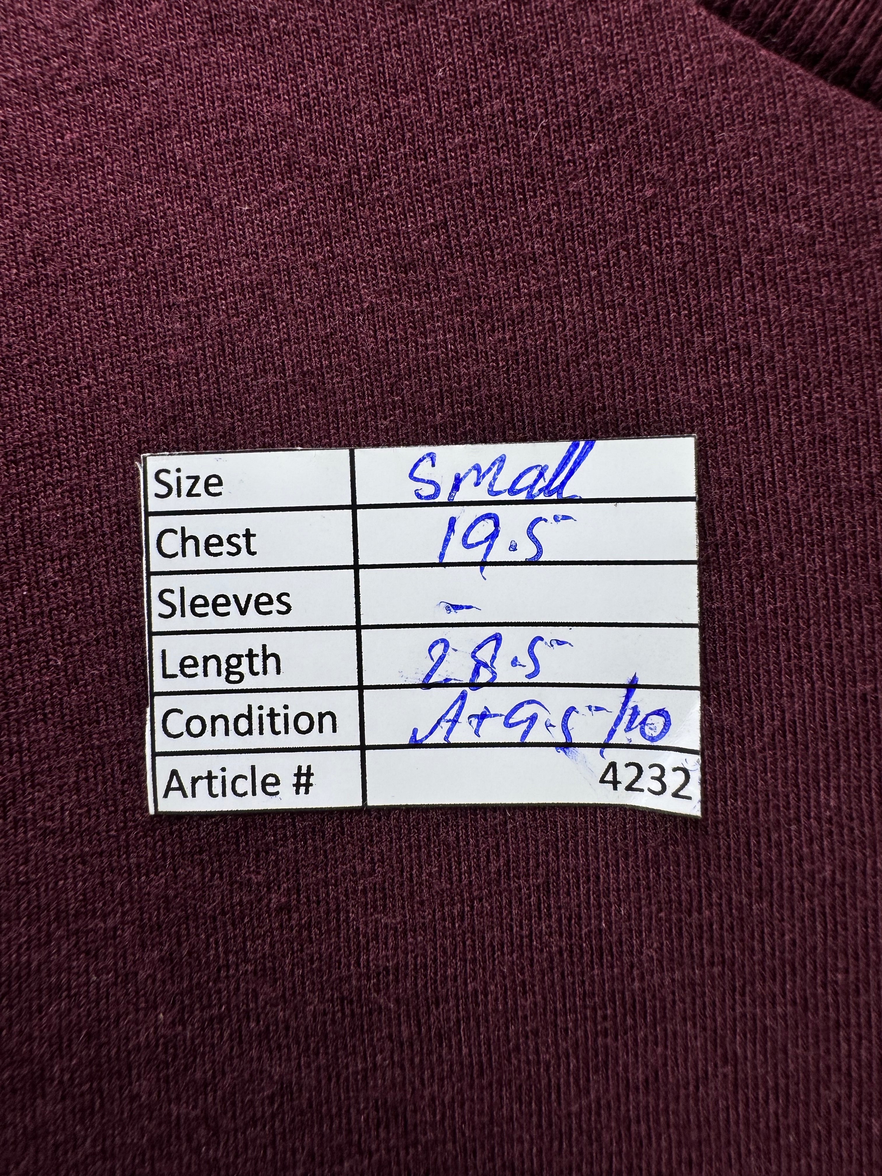 Goodfellow® Small | Chest: 19.5" | Maroon | T-Shirt | Cotton - Poly | 4232 - Genuine Maal