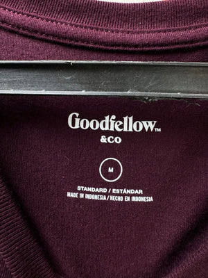 Goodfellow® Small | Chest: 19.5" | Maroon | T-Shirt | Cotton - Poly | 4232 - Genuine Maal